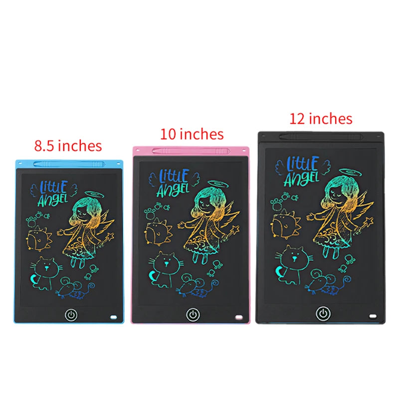 LCDلوحة رسم و كتابة (لوحة رسم جرافيتي + لوحة يدوية قابلة للمسح )