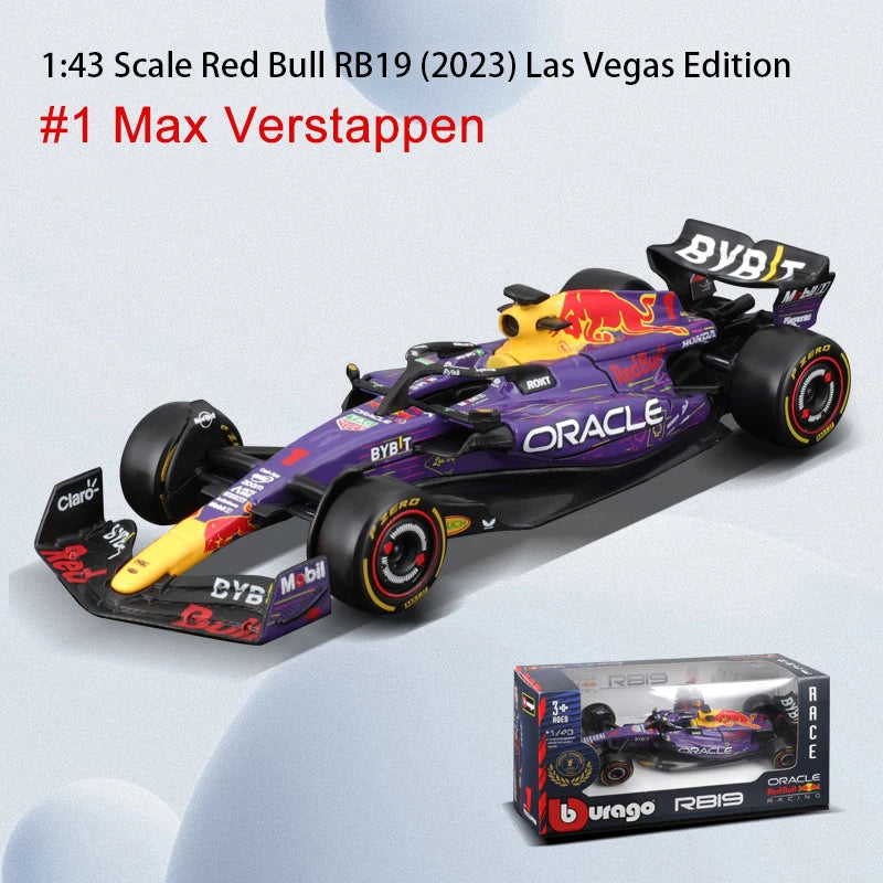 Bburago 1:43 P2 British GP Mclaren F1 MCL60 2023 #4 Lando Norris #81 Oscar Piastri Alloy Car Die Cast Model Toy Collectible