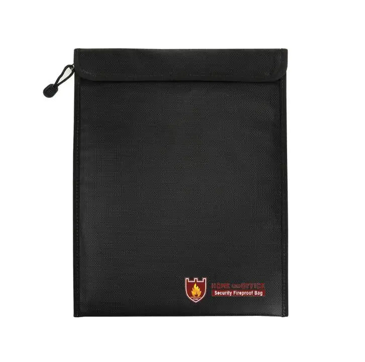 Fireproof Document Bag Liquid silicone Coated Fire Resistant Money File Folder Holder Organizer Safe Storage Waterproof 38*28cm