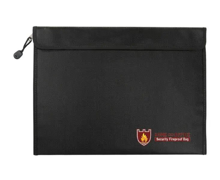 Fireproof Document Bag Liquid silicone Coated Fire Resistant Money File Folder Holder Organizer Safe Storage Waterproof 38*28cm