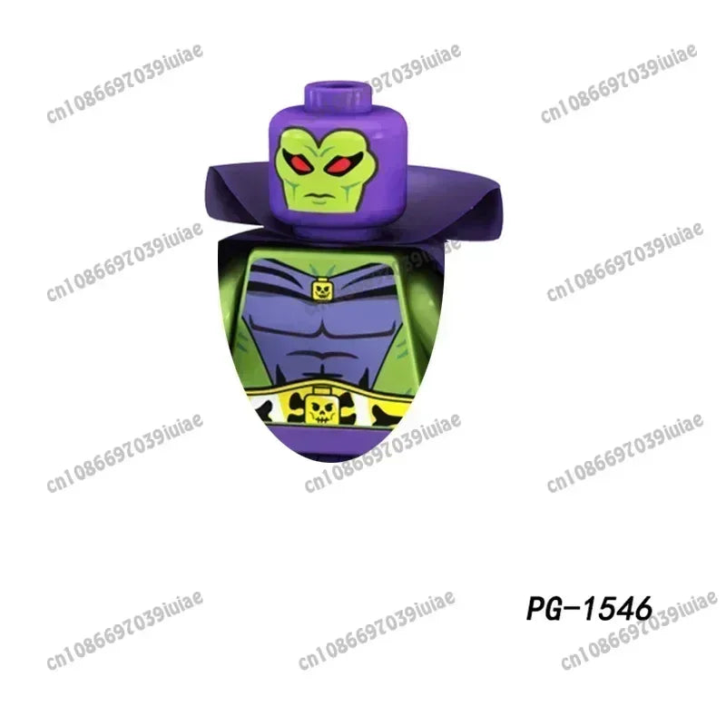 Super Hero Clown Poison Ivy Batman Harley Quinn Catwoman Robin Bricks Cartoon Character building block Boy Birthday PG103 PG129