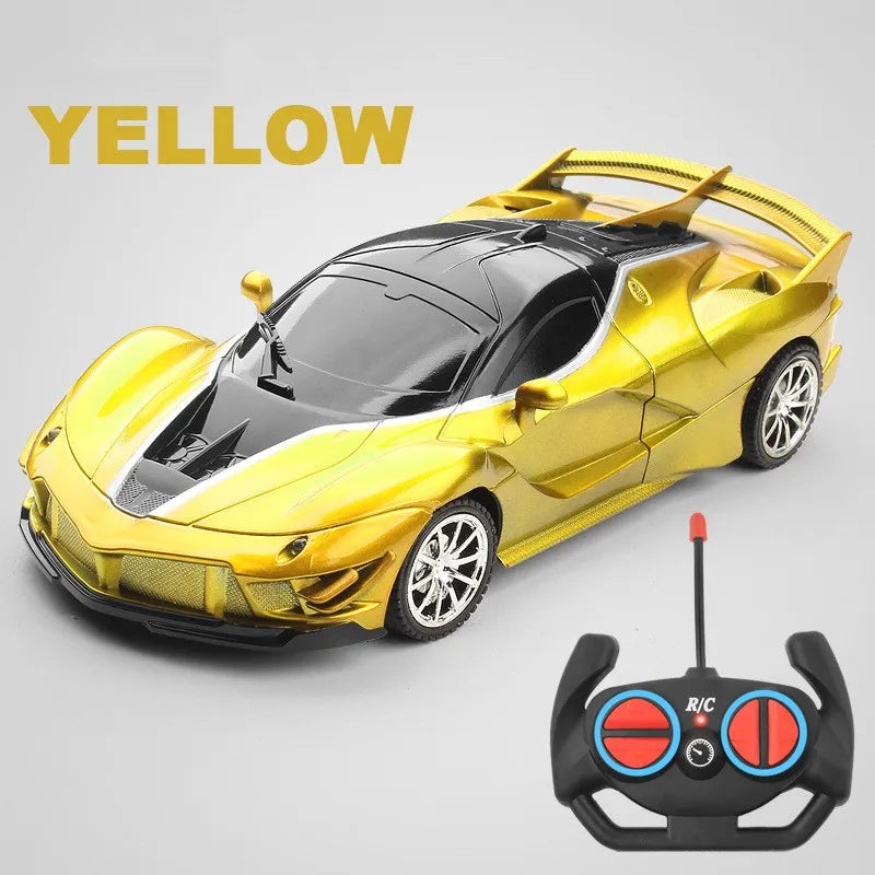 Newest High-speed Remote Control Car with Light Drift Racing Supercar Four-wheel Drive Toy Electric Model Remote Control Car