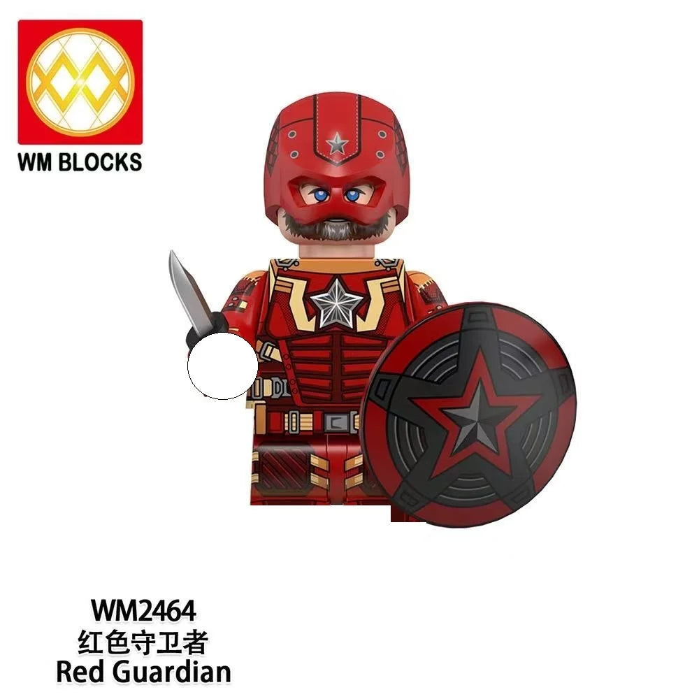 Marvel superhero Winter Sentry Warrior, assembled dolls, mini building blocks, children's birthdays, holidays, party gift toys