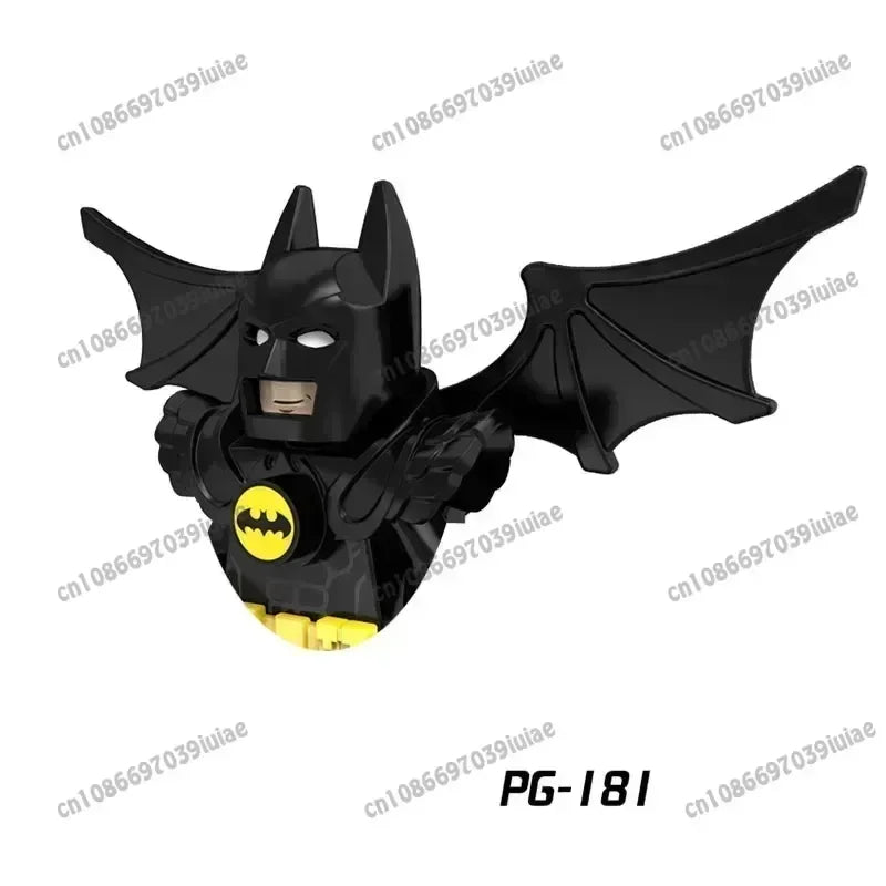 Super Hero Clown Poison Ivy Batman Harley Quinn Catwoman Robin Bricks Cartoon Character building block Boy Birthday PG103 PG129