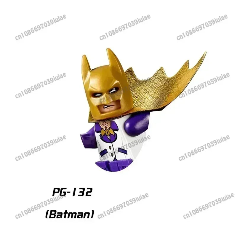 Super Hero Clown Poison Ivy Batman Harley Quinn Catwoman Robin Bricks Cartoon Character building block Boy Birthday PG103 PG129