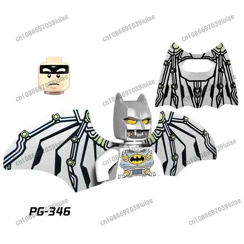 Super Hero Clown Poison Ivy Batman Harley Quinn Catwoman Robin Bricks Cartoon Character building block Boy Birthday PG103 PG129