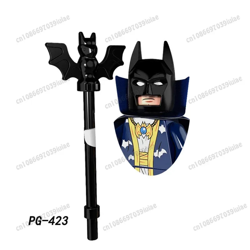 Super Hero Clown Poison Ivy Batman Harley Quinn Catwoman Robin Bricks Cartoon Character building block Boy Birthday PG103 PG129