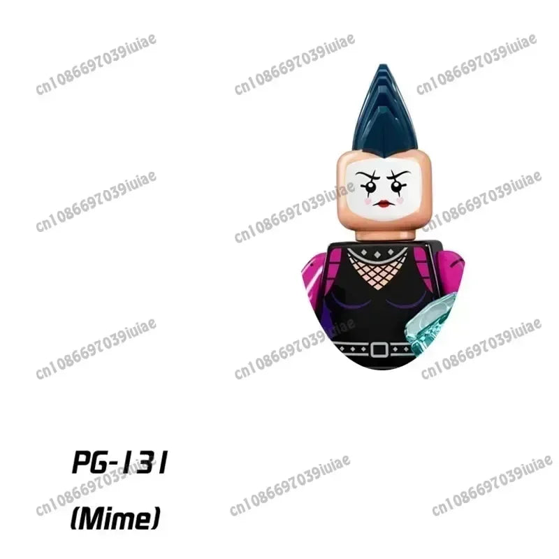 Super Hero Clown Poison Ivy Batman Harley Quinn Catwoman Robin Bricks Cartoon Character building block Boy Birthday PG103 PG129