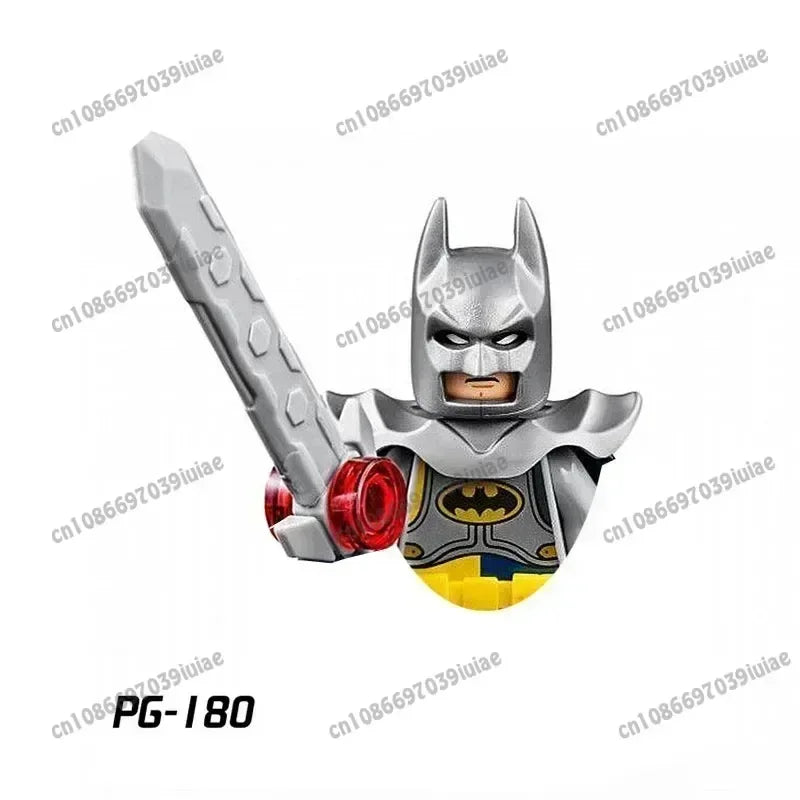 Super Hero Clown Poison Ivy Batman Harley Quinn Catwoman Robin Bricks Cartoon Character building block Boy Birthday PG103 PG129
