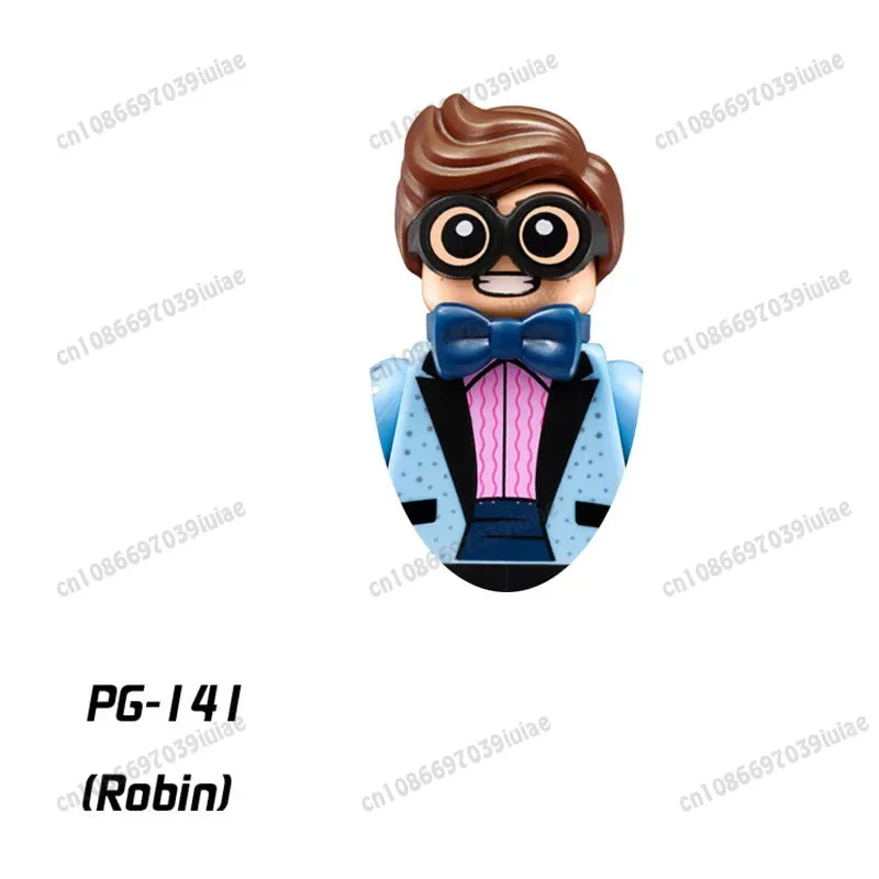 Super Hero Clown Poison Ivy Batman Harley Quinn Catwoman Robin Bricks Cartoon Character building block Boy Birthday PG103 PG129
