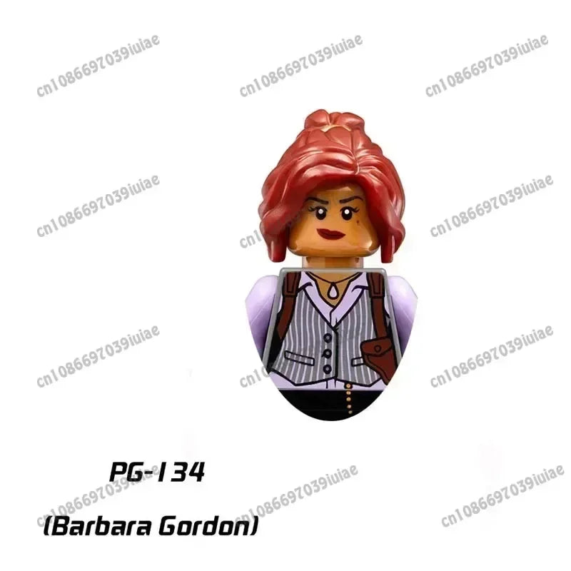Super Hero Clown Poison Ivy Batman Harley Quinn Catwoman Robin Bricks Cartoon Character building block Boy Birthday PG103 PG129