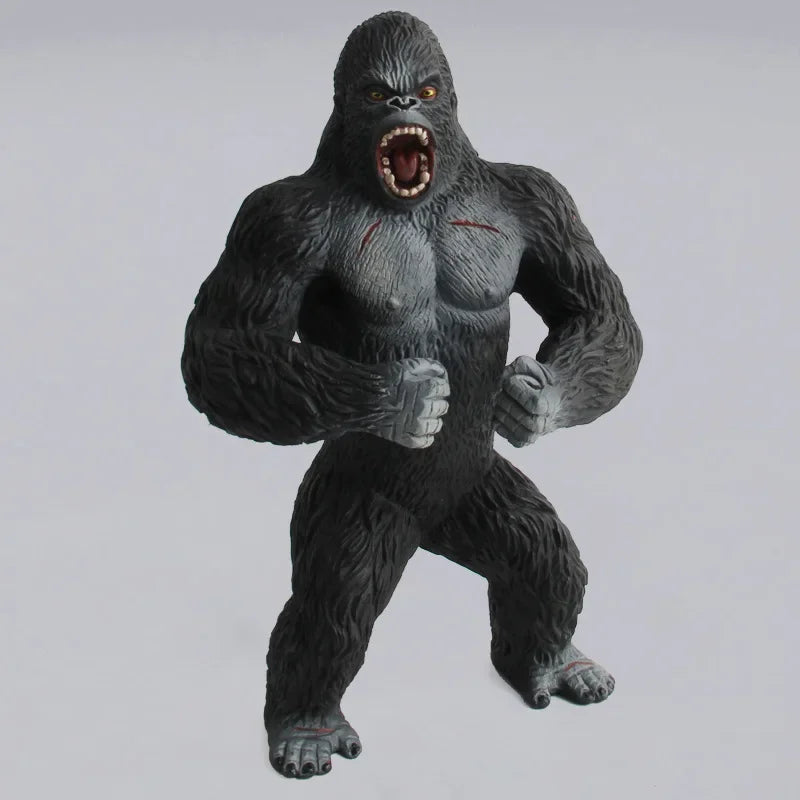 King Kong Gorilla Action Toys Cartoon Figurines Collection Model Big Chimpanzee Animal Dolls Boy Children Gift