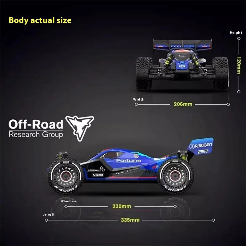 Leilaluo X12s Brushless 1/12 Electric Yue Rc Remote Control Car Four-Wheel Drive High-Speed Drift Model Car Toy Off-Road Vehicle