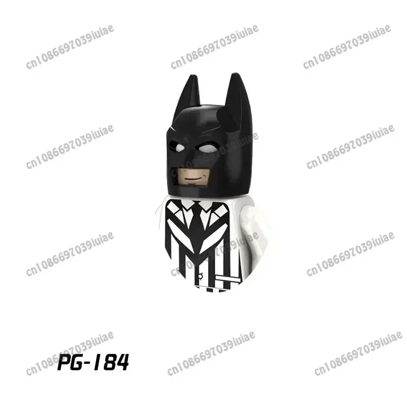 Super Hero Clown Poison Ivy Batman Harley Quinn Catwoman Robin Bricks Cartoon Character building block Boy Birthday PG103 PG129