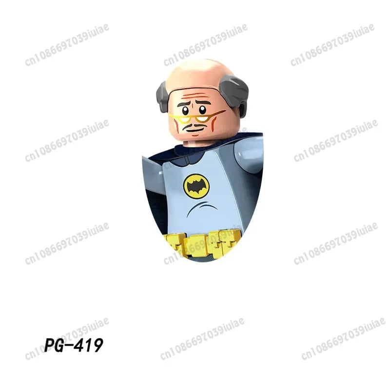 Super Hero Clown Poison Ivy Batman Harley Quinn Catwoman Robin Bricks Cartoon Character building block Boy Birthday PG103 PG129