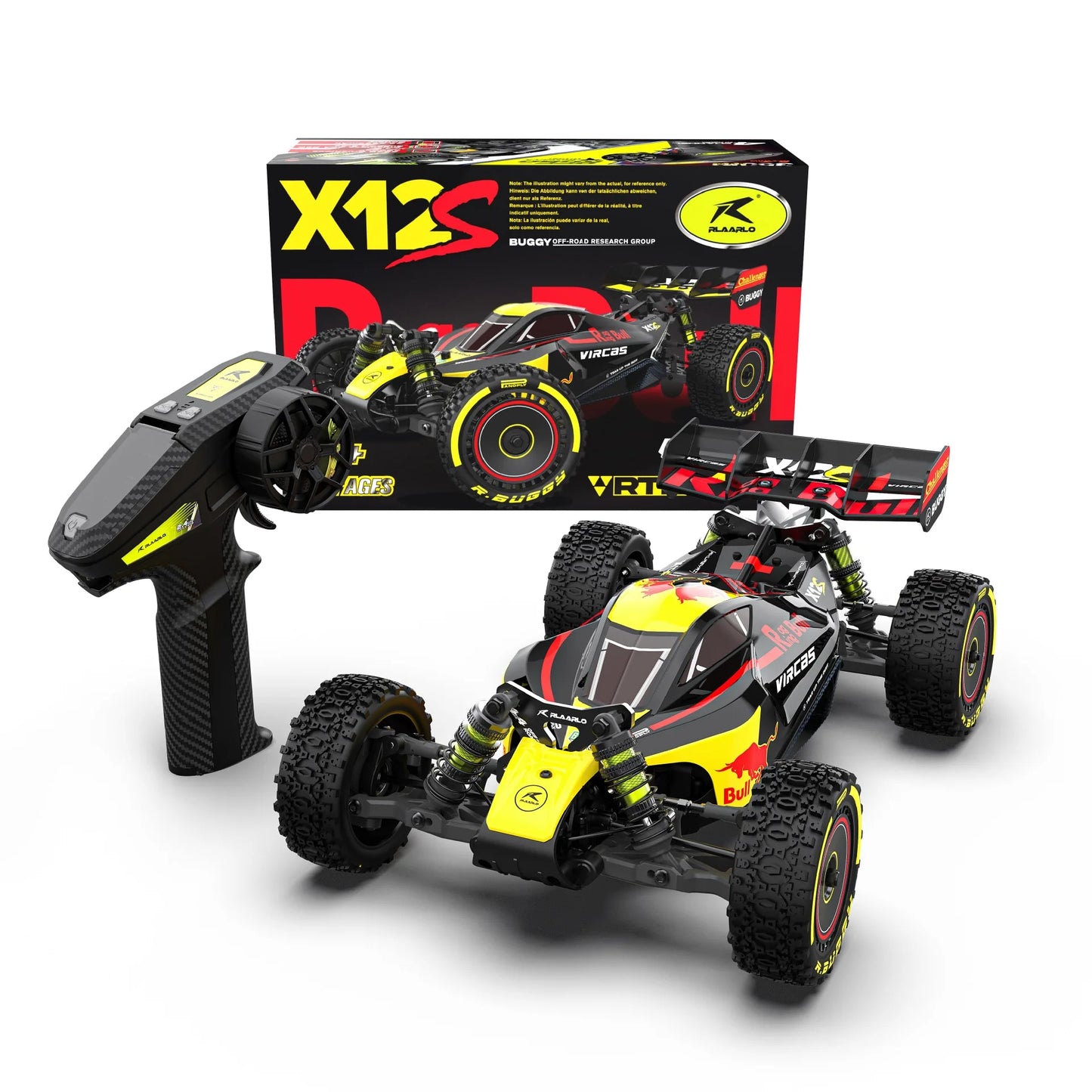 Leilaluo X12s Brushless 1/12 Electric Yue Rc Remote Control Car Four-Wheel Drive High-Speed Drift Model Car Toy Off-Road Vehicle
