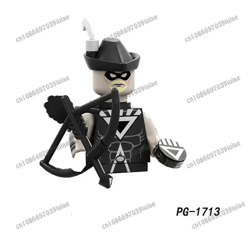 Super Hero Clown Poison Ivy Batman Harley Quinn Catwoman Robin Bricks Cartoon Character building block Boy Birthday PG103 PG129