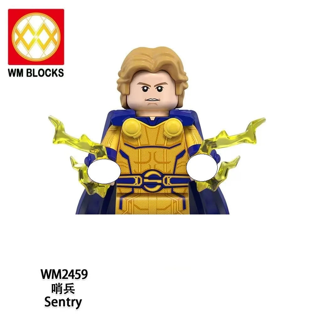 Marvel superhero Winter Sentry Warrior, assembled dolls, mini building blocks, children's birthdays, holidays, party gift toys