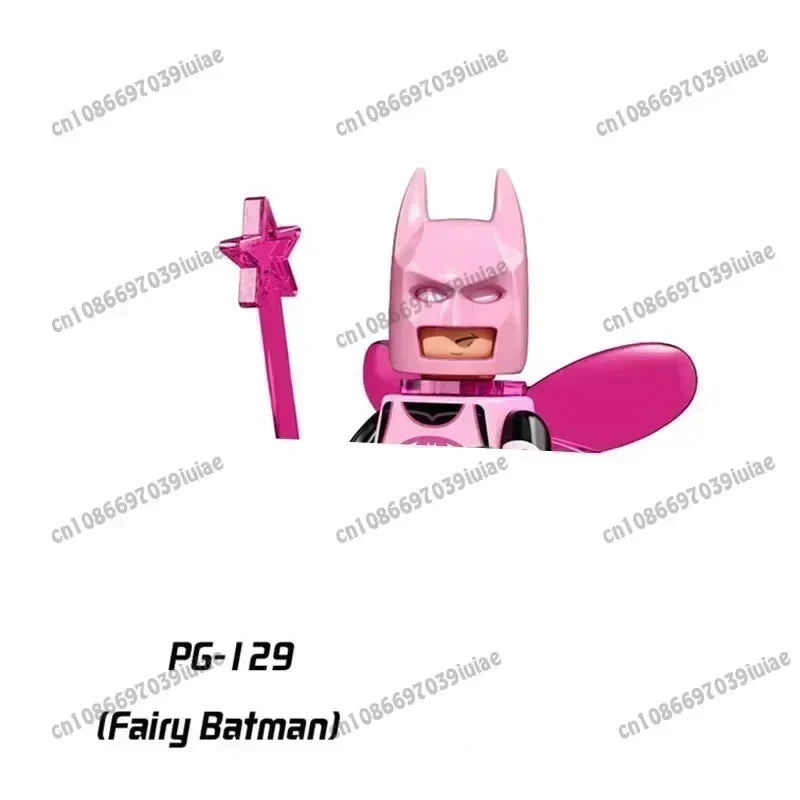 Super Hero Clown Poison Ivy Batman Harley Quinn Catwoman Robin Bricks Cartoon Character building block Boy Birthday PG103 PG129
