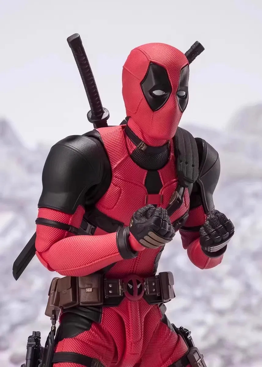 Ko Deadpool & Wolverine Action Figurine Toys 1:1 High Quality Dead Pool 3 Model Statue Doll Collectibles Gifts For Children