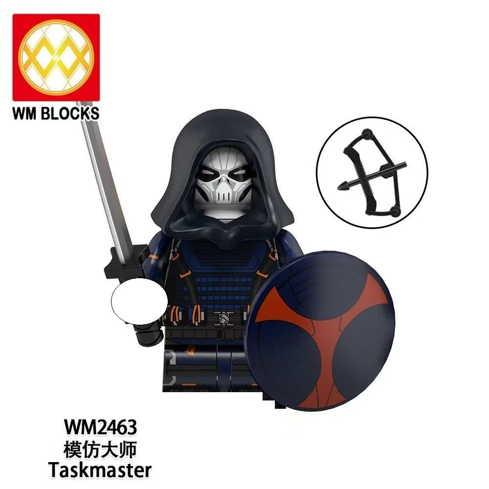 Marvel superhero Winter Sentry Warrior, assembled dolls, mini building blocks, children's birthdays, holidays, party gift toys