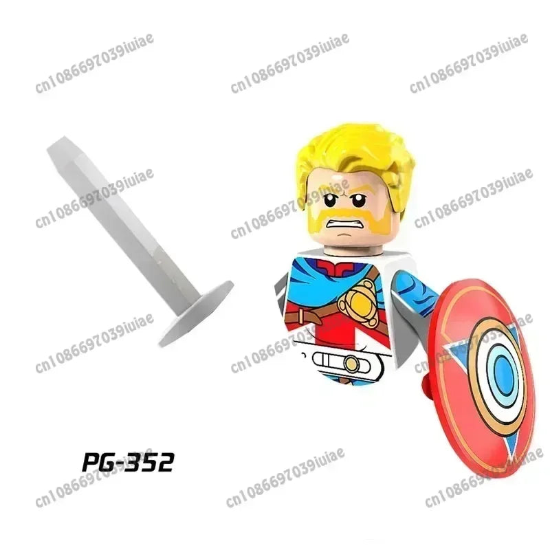Super Hero Clown Poison Ivy Batman Harley Quinn Catwoman Robin Bricks Cartoon Character building block Boy Birthday PG103 PG129