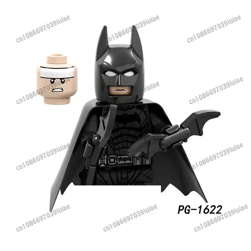 Super Hero Clown Poison Ivy Batman Harley Quinn Catwoman Robin Bricks Cartoon Character building block Boy Birthday PG103 PG129