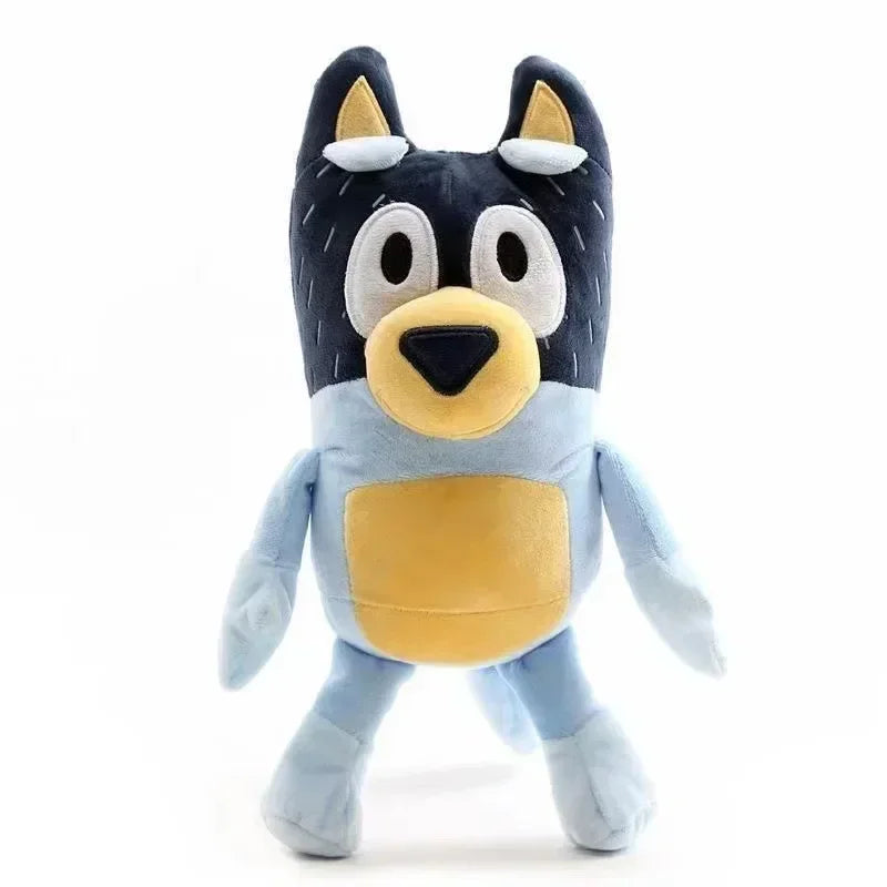 Bluey & Bingo Family Plush Toys 17/28cm - Cartoon Dog Stuffed Animals, Soft Plush Dolls, For Kids Birthday & Christmas Gifts