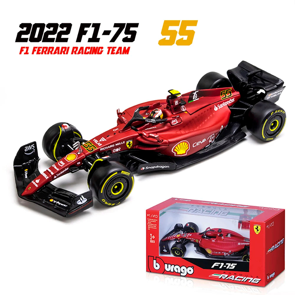 Bburago 1:43 P2 British GP Mclaren F1 MCL60 2023 #4 Lando Norris #81 Oscar Piastri Alloy Car Die Cast Model Toy Collectible