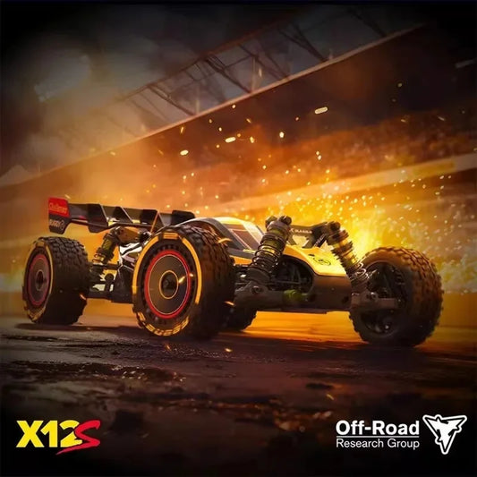 Leilaluo X12s Brushless 1/12 Electric Yue Rc Remote Control Car Four-Wheel Drive High-Speed Drift Model Car Toy Off-Road Vehicle