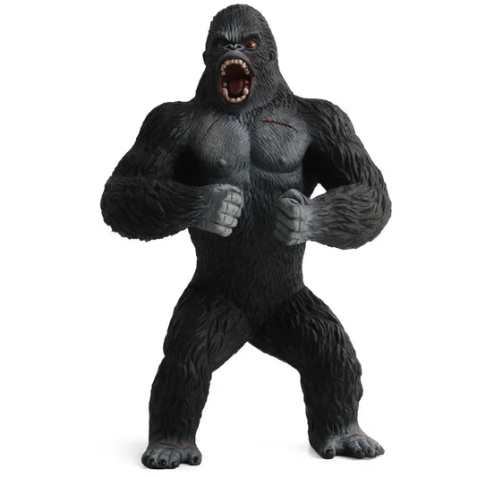 King Kong Gorilla Action Toys  Cartoon Figurines Collection Model Big Chimpanzee Animal Dolls Boy Children Gift