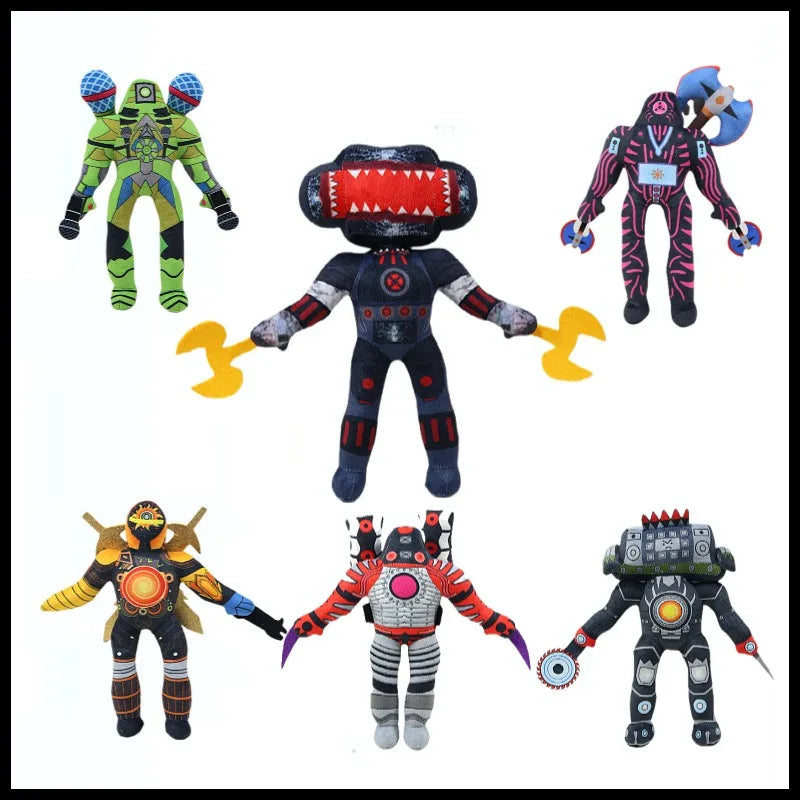 20-28cm Skibidi Toilet Plush Toy New Skibidi Doll Stuffed Toy Skibidi Yes Yes Dop Speaker Man TV Man Camara Camera Man Plush Toy