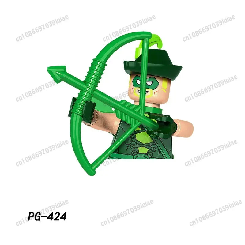 Super Hero Clown Poison Ivy Batman Harley Quinn Catwoman Robin Bricks Cartoon Character building block Boy Birthday PG103 PG129