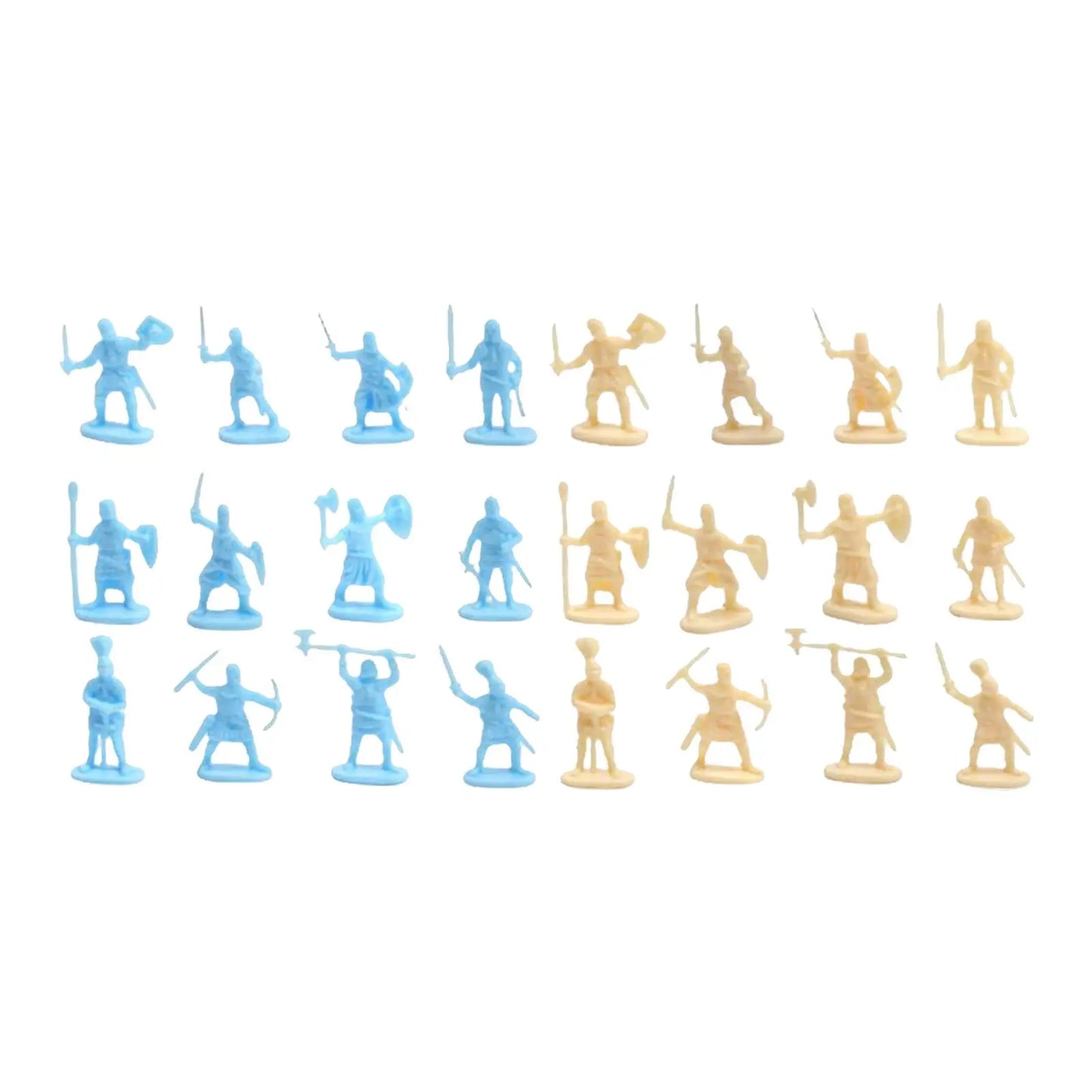 200Pcs Medieval Knight Soldier Men Battle Scene Role-Playing Gift